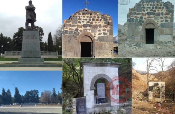 Արցախում Ադրբեջանը հետևողականորեն nչնչացնnւմ է հայկական պատմամշակութային ժառանգությունը